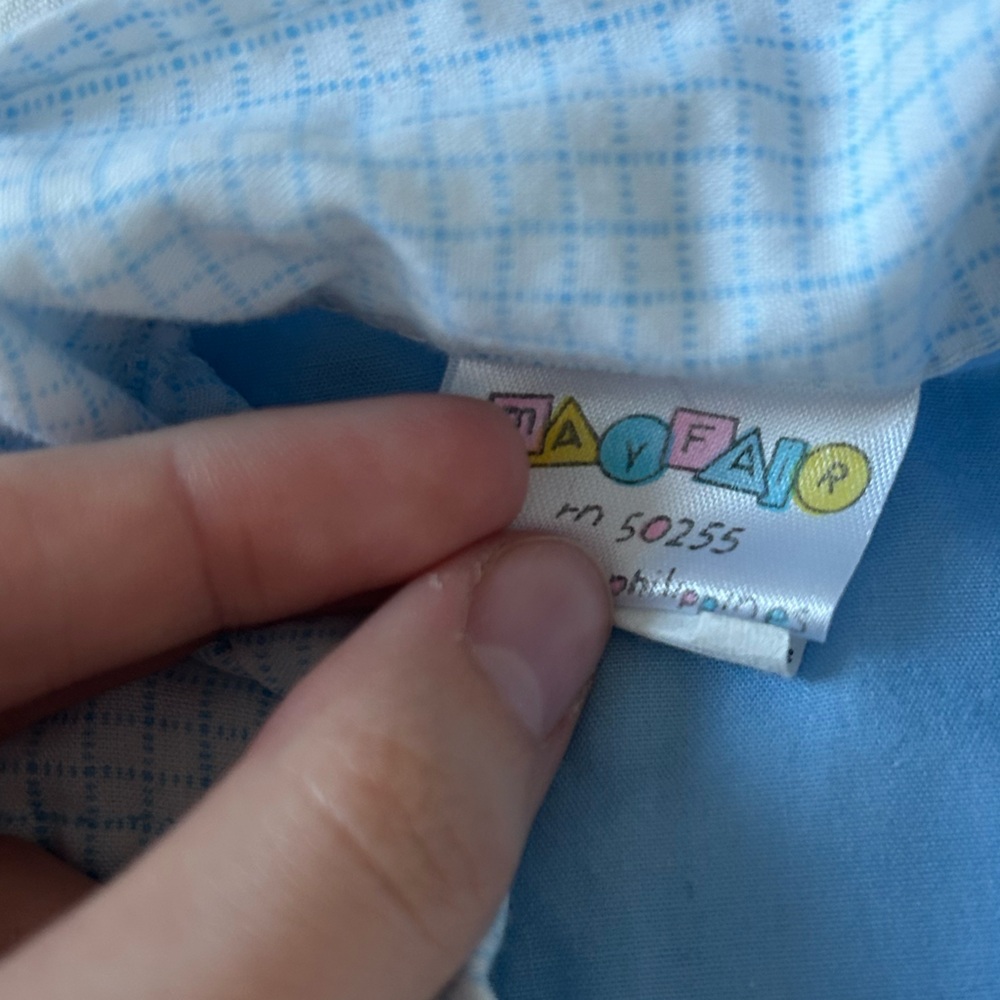 3/15 Circus Friends Baby Button Up Vintage Top - Picture 2 of 3